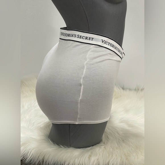 Victoria’s Secret Logo Cotton High-Waist Boyshort Panty Underwear. NWT - Picture 9 of 11